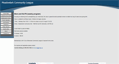 Desktop Screenshot of meadowlarkcl.net