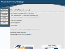 Tablet Screenshot of meadowlarkcl.net